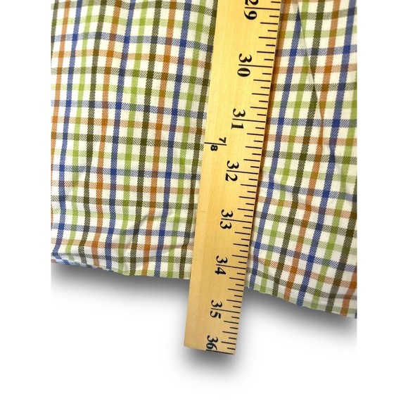 LL Bean Men's 2XLT Tall Traditional Fit Plaid Shirt - Long Sleeve Button-Up - Picture 4 of 11